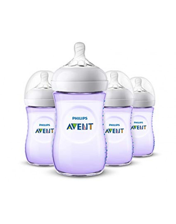 Phillips Avent Kit Mamadeira Roxo 260ml (Contém 4)