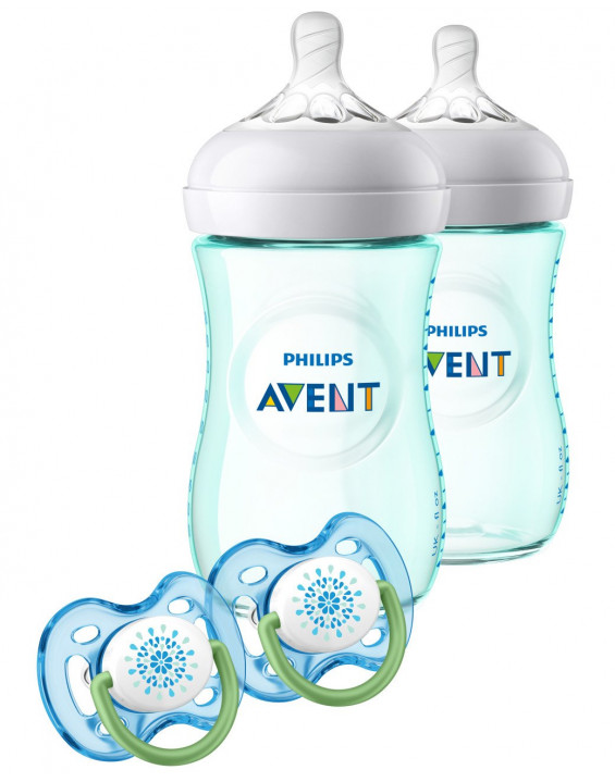 Phillips Avent Kit Presente Mamadeiras Baby Bottle Verde (4 Peças)
