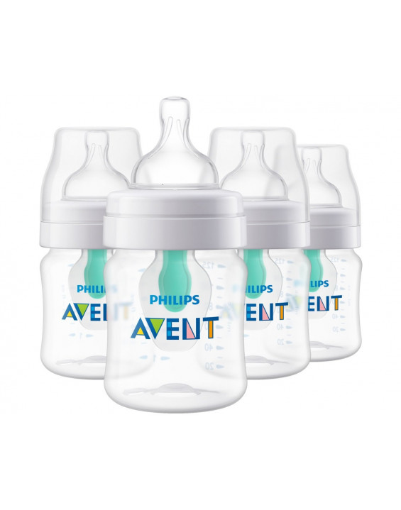Phillips Avent Kit Mamadeira Transparente 120ml (Contém 4)