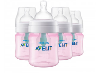 Phillips Avent Kit Mamadeira Rosa 120ml (Contém 4)