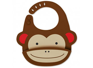 Skip Hop Babador de Silicone Macaco Skip Hop Babador de Silicone Macaco