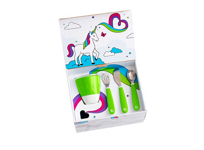 Munchkin Kit Completo Alimentação Color Me Hungry Verde (7 Peças) Munchkin Kit Completo Alimentação Color Me Hungry Verde (7 Peças)