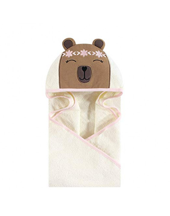 Hudson Baby Toalha Infantil Baby Animal Urso Boho Hudson Baby Toalha Infantil Baby Animal Urso Boho