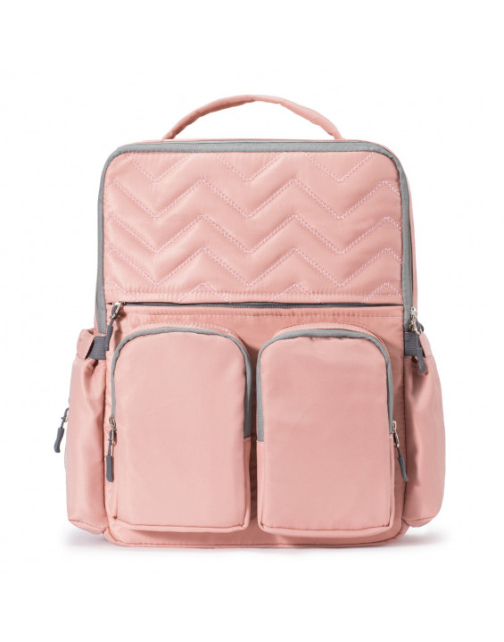 SoHo Designs Mochila de Maternidade Multifuncional Rosa com Acessórios SoHo Designs Mochila de Maternidade Multifuncional Rosa com Acessórios