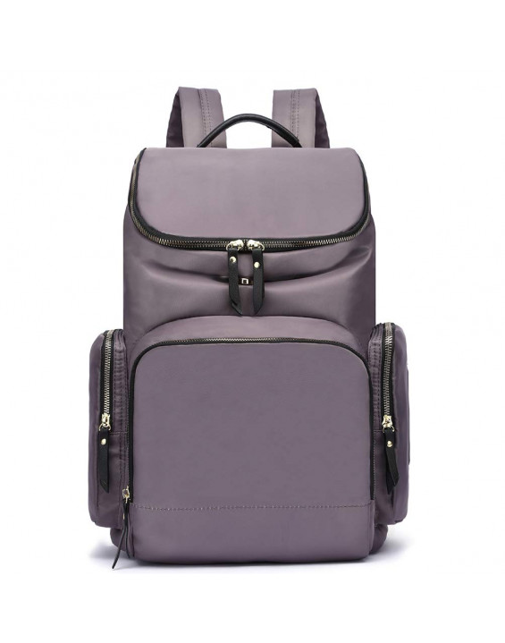 HaloVa Mochila de Maternidade Multifuncional Expansível Cinza