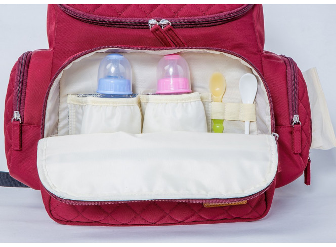 Mochoo Mochila de Maternidade Impermeável Preta