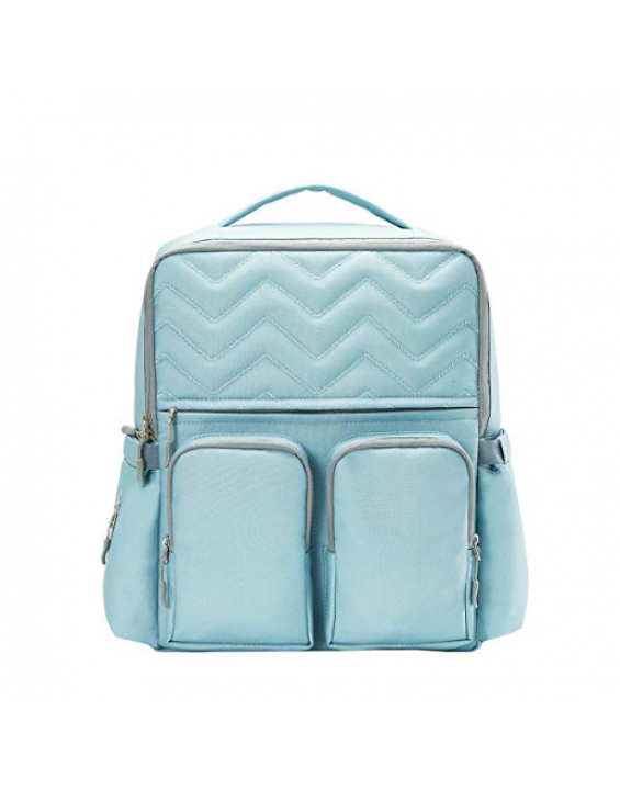 SoHo Designs Mochila de Maternidade Multifuncional Azul com Acessórios SoHo Designs Mochila de Maternidade Multifuncional Azul com Acessórios