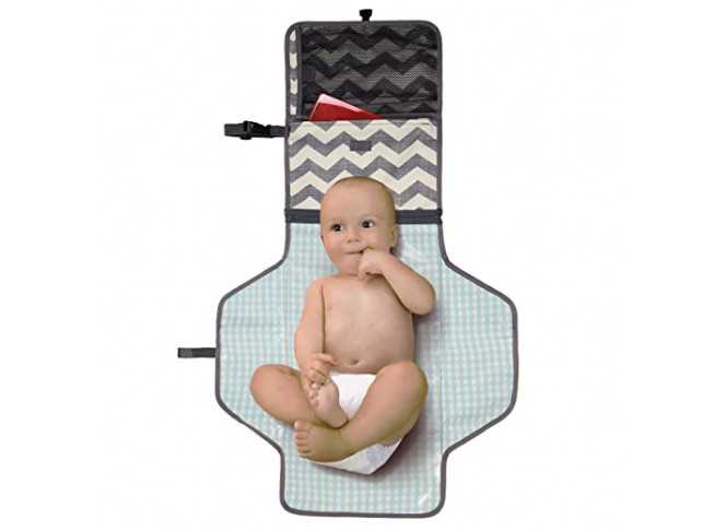 Skip Hop Trocador de Fraldas Portátil A prova d'água Chevron Skip Hop Trocador de Fraldas Portátil A prova d'água Chevron