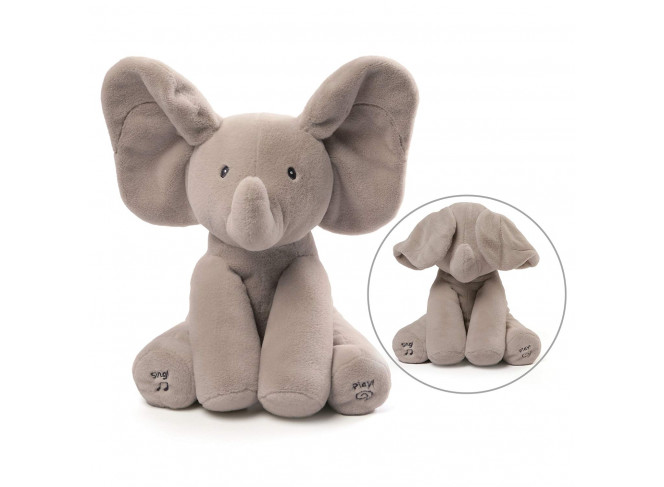 GUND Elefante de Pelúcia Musical Flappy The Elephant GUND Elefante de Pelúcia Musical Flappy The Elephant