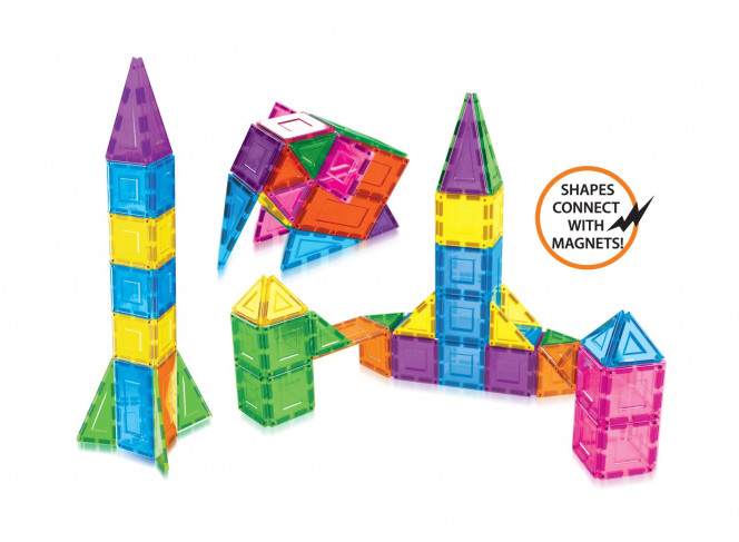 Cra-Z-Art Brinquedo Magnético Magrific 3D Peças de Montar