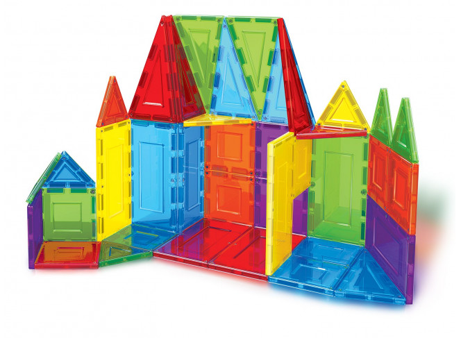 Cra-Z-Art Brinquedo Magnético Magrific 3D Peças de Montar