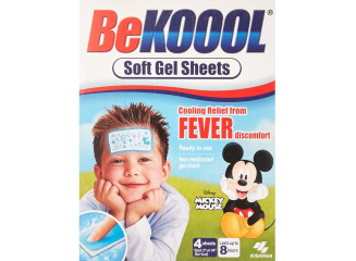 Be Koool Folhas de Gel para Reduzir Febre 