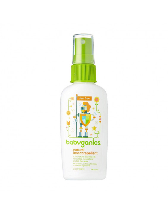 Babyganics Repelente de Insetos Natural Spray 59ml