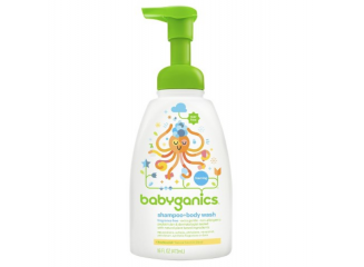 Babyganics Shampoo e Bodywash Sem Perfume