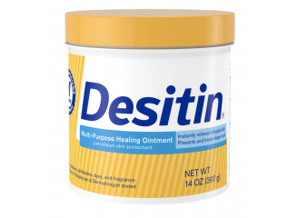 Desitin Amarela Pomada Hipoalergênica para Assaduras Multipurpose 397g