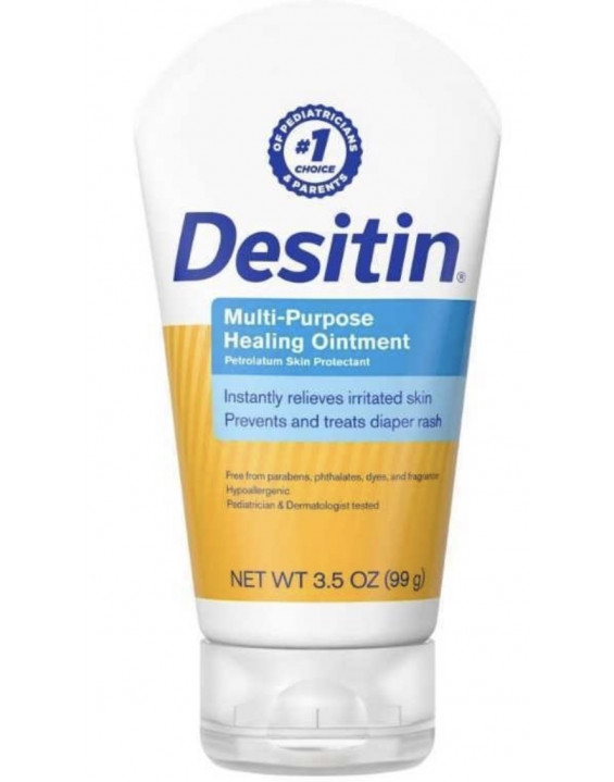 Desitin Amarela Pomada Hipoalergênica para Assaduras Multipurpose 99g