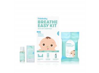 Fridababy Kit de Cuidados com o Bebê Breathe Easy Kit Sick Day 