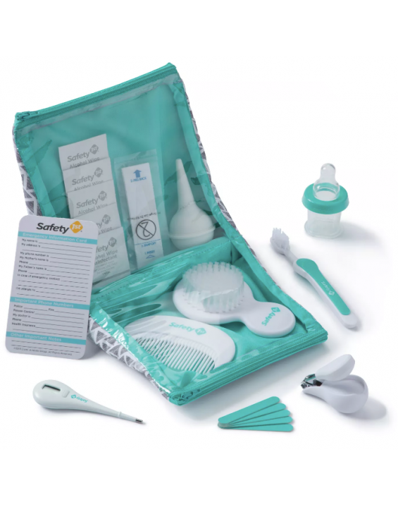 Safety 1st Kit de Higiene e Cuidados para Bebê com Necessaire Safety 1st Kit de Higiene e Cuidados para Bebê com Necessaire