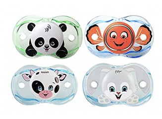 RaZbaby Kit Chupetas Keep-It-Kleen (Contém 4)