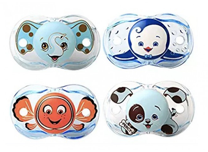 RaZbaby Kit Chupetas Keep-It-Kleen (Contém 4)