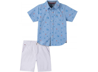 Tommy Hilfiger Conjunto Infantil para Menino Duas Peças