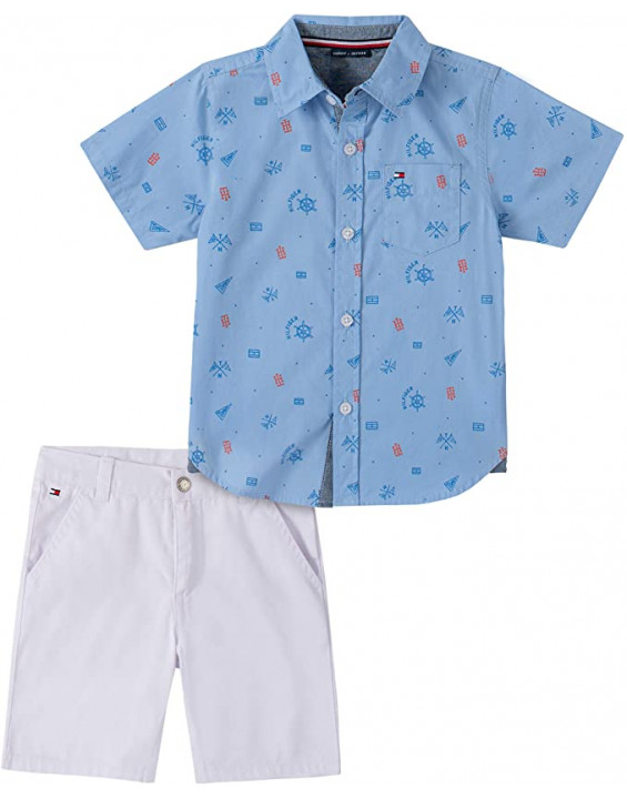 Tommy Hilfiger Conjunto Infantil para Menino Duas Peças