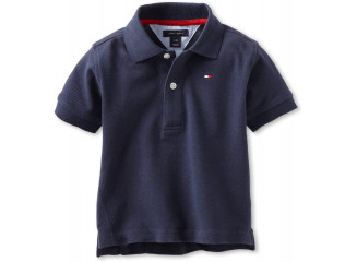 Tommy Hilfiger Camisa Polo Infantil Azul Navy