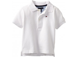 Tommy Hilfiger Camisa Polo Infantil Branca
