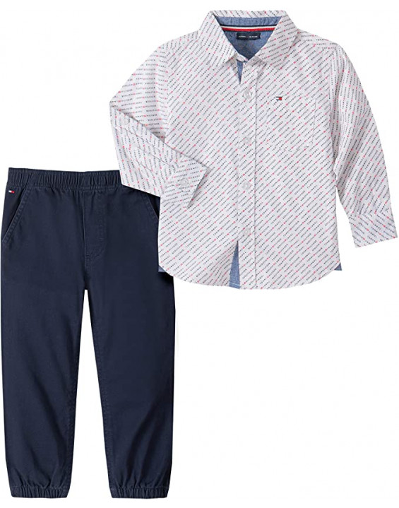 Tommy Hilfiger Conjunto Infantil para Menino Duas Peças