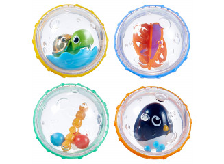 Munchkin Kit Brinquedo de Banho Bolhas Flutuantes (Contém 4)