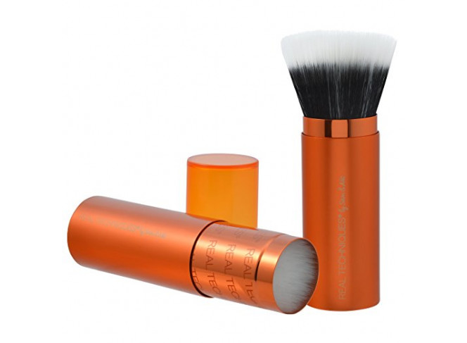 Real Techniques Pincel Retrátil Kabuki para Pó Bronzeador