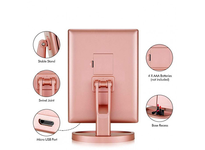 BYDI Espelho para Maquiagem com LED BYDI Espelho para Maquiagem com LED