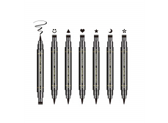 Colorina Pro-Artist Kit Delineador Duplo 2-em-1 Caneta e Carimbo (Contém 6)