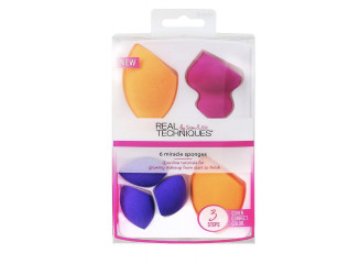 Real Techniques Kit com 6 Esponjas para Maquiagem Miracle