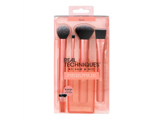 Real Techniques Kit Pincéis de Maquiagem para Pele Flawless Base