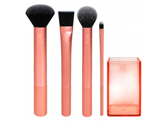Real Techniques Kit Pincéis de Maquiagem para Pele Flawless Base Real Techniques Kit Pincéis de Maquiagem para Pele Flawless Base