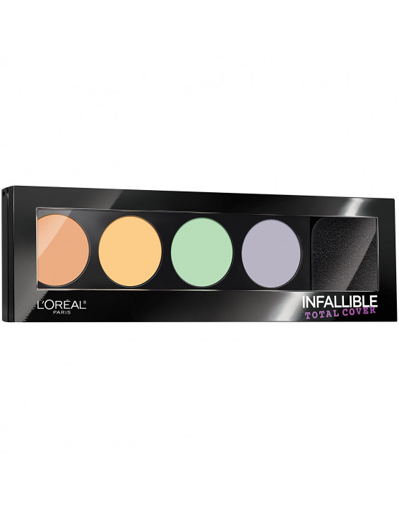 L'Oreal Paris Paleta de Corretivos Coloridos Infallible Total Cover L'Oreal Paris Paleta de Corretivos Coloridos Infallible Total Cover