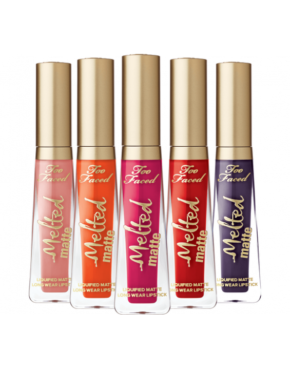 Too Faced Batom Melted Matte (Cores) Too Faced Batom Melted Matte (Cores)