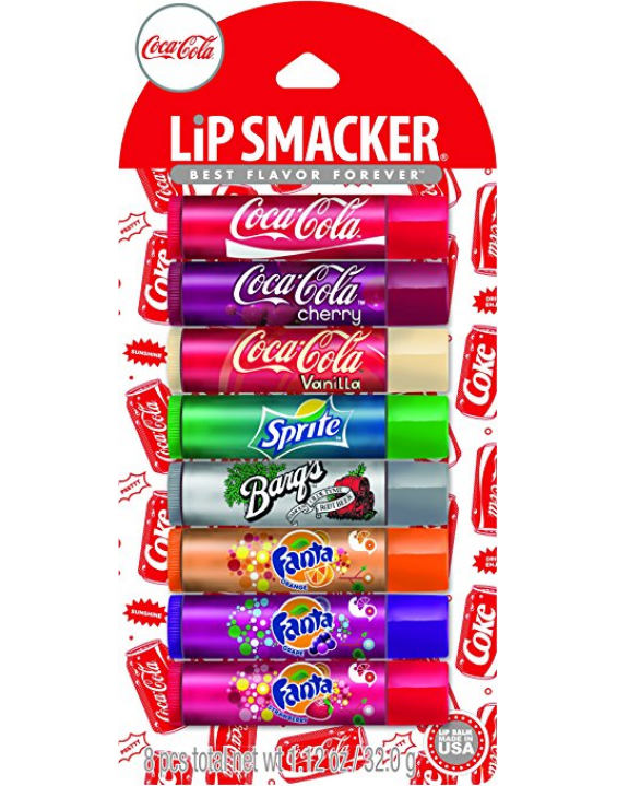 Lip Smacker Kit de Lip Balm Refrigerantes Sortidos Coca Cola Lip Smacker Kit de Lip Balm Refrigerantes Sortidos Coca Cola