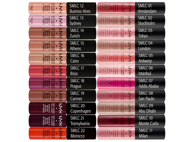 NYX Batom Líquido Soft Matte Lip Cream
