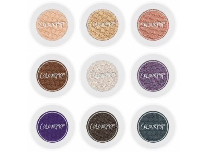 Colourpop Sombra Individual Super Shock (Cores)