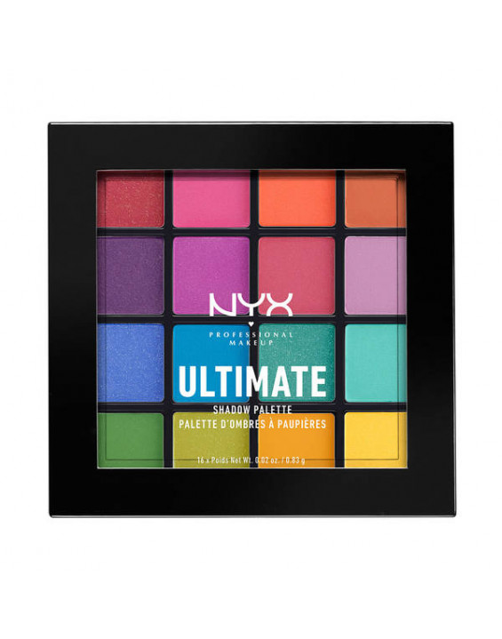 NYX Paleta de Sombras Ultimate Brights