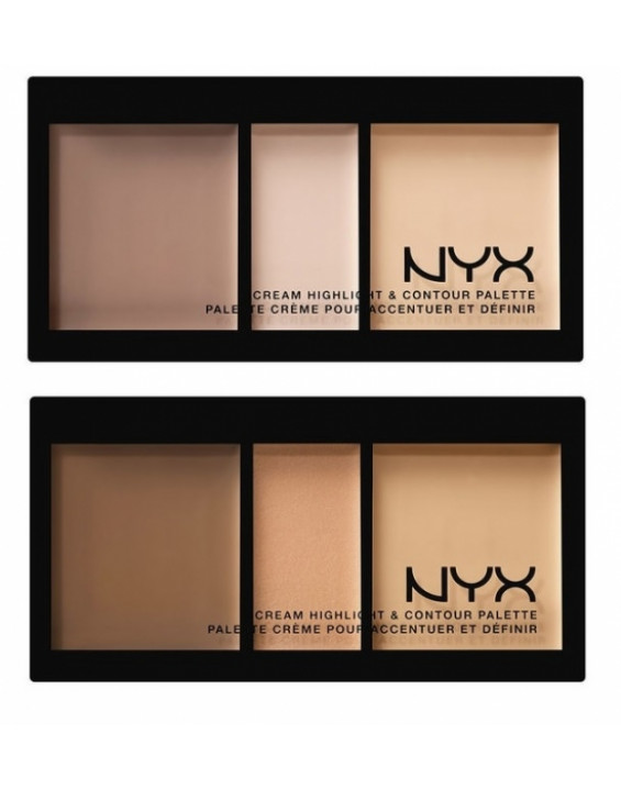 NYX Paleta de Contorno e Iluminador