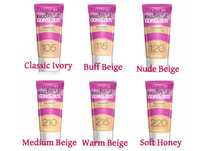 CoverGirl Base Ready, Set Gorgeous 