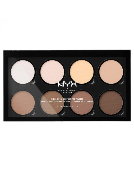 NYX Professional® Makeup Highlight & Contour Pro Paleta de Contorno