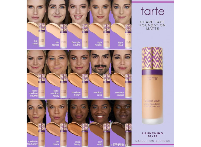 Tarte Base Matte Shape Tape Foundation