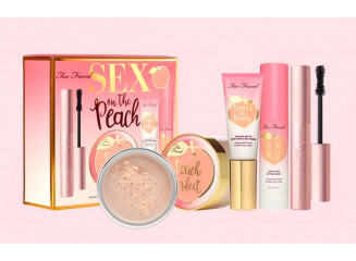 Too Faced Sex on the Peach the Ultimate Complexion Perfecting & Mascara Set 
