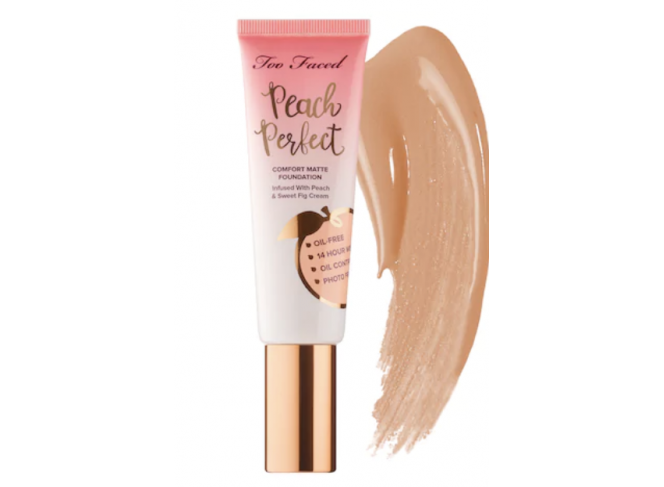 Too Faced Base Matte Peach Perfect Coleção Peaches and Cream Too Faced Base Matte Peach Perfect Coleção Peaches and Cream