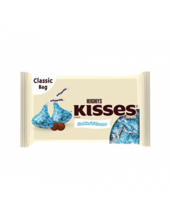 Hershey's Kisses Cookies 'n' Crème Candies 10.5 oz