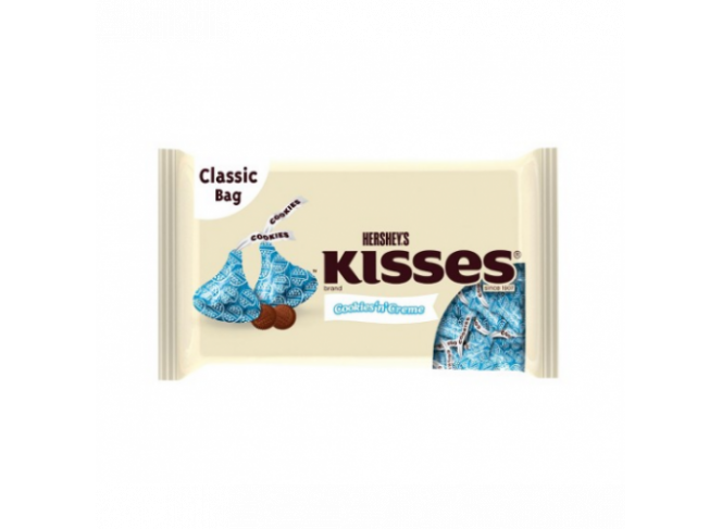 Hershey's Kisses Cookies 'n' Crème Candies 10.5 oz